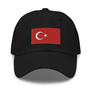 Turkey Flag Cap - Adjustable Embroidered Dad Hat