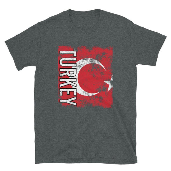 Turkey Flag Distressed T-Shirt