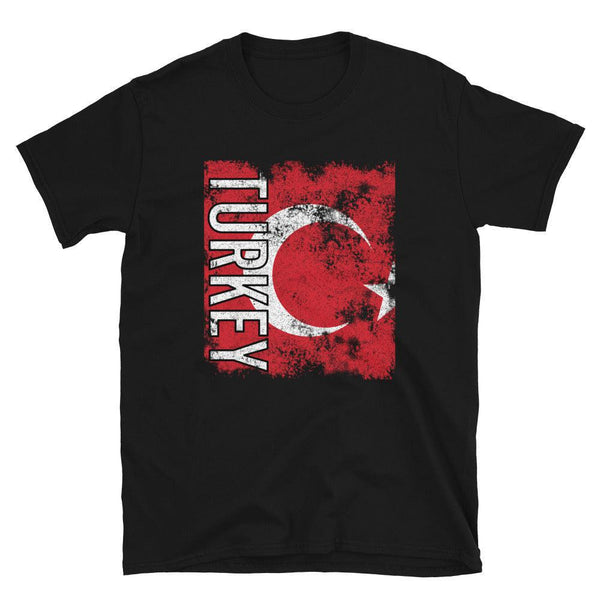 Turkey Flag Distressed T-Shirt