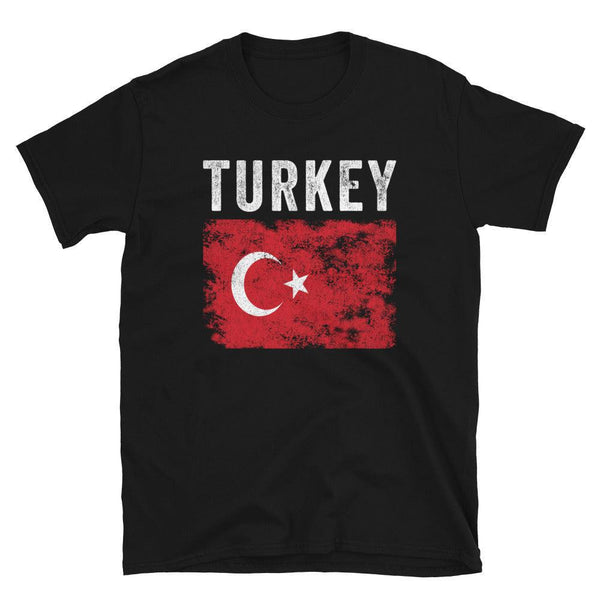 Turkey Flag Distressed - Turkish Flag T-Shirt