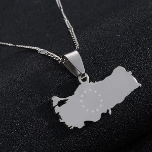 Turkey Map Necklace