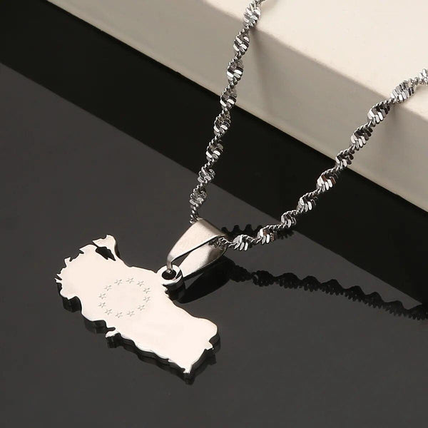 Turkey Map Necklace