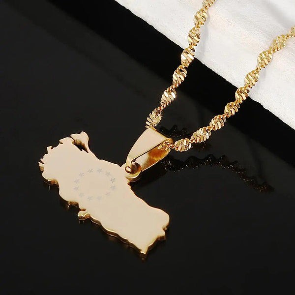 Turkey Map Necklace