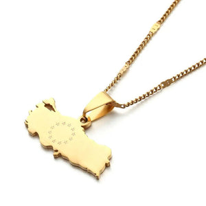 Turkey Map Necklace