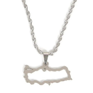 Turkey Map Necklace