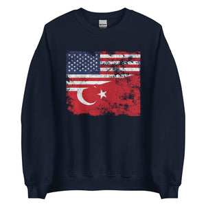 Turkey USA Flag Sweatshirt