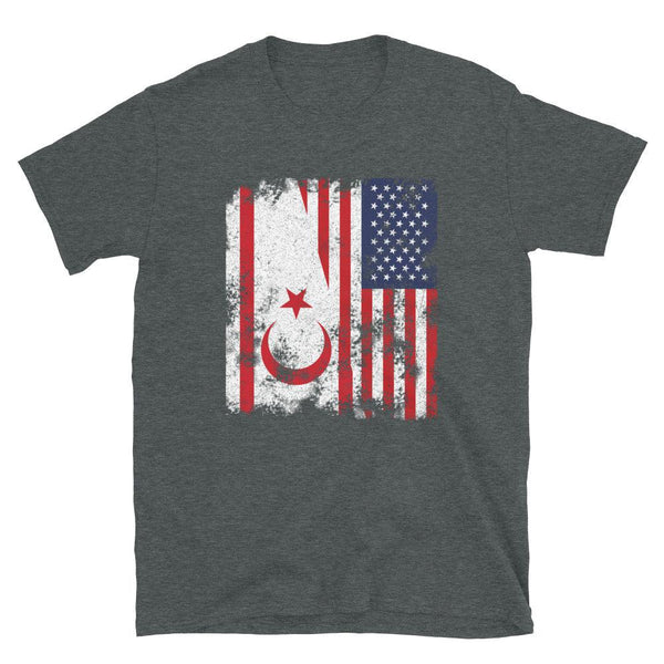 Turkish Republic Of Northern Cyprus USA T-Shirt