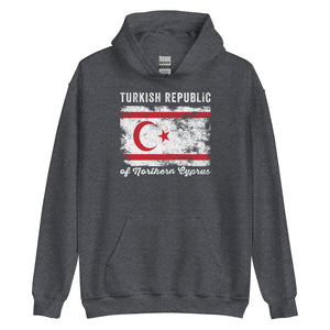 Turkish Republic of Northern Cyprus Flag Hoodie