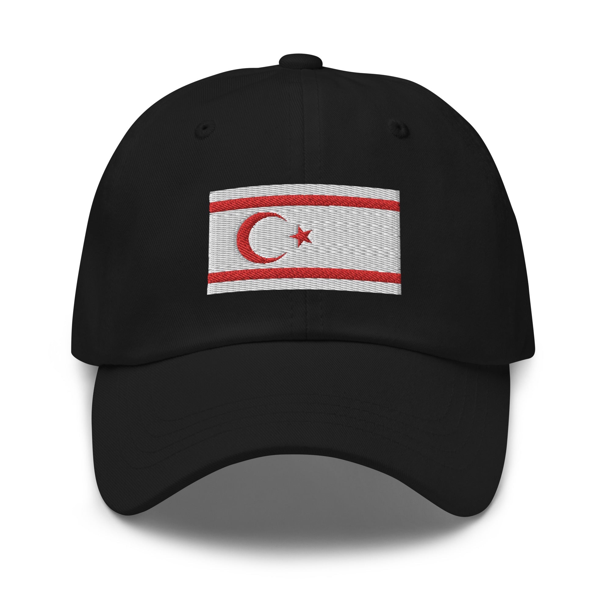 Turkish Republic of Northern Cyprus Flag Cap - Adjustable Embroidered Dad Hat