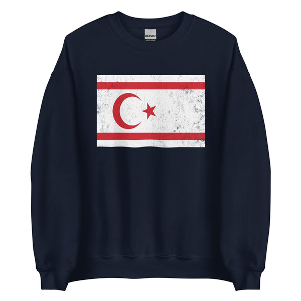 Turkish Republic of Northern Cyprus Flag Sweatshirt