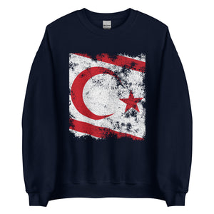 Turkish Republic of Northern Cyprus Flag Sweatshirt