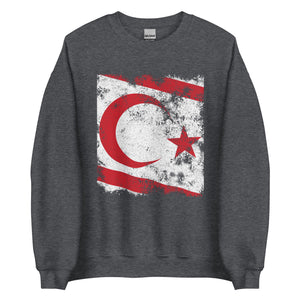 Turkish Republic of Northern Cyprus Flag Sweatshirt