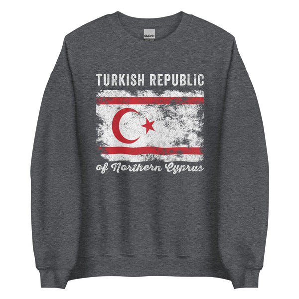 Turkish Republic of Northern Cyprus Flag Sweatshirt
