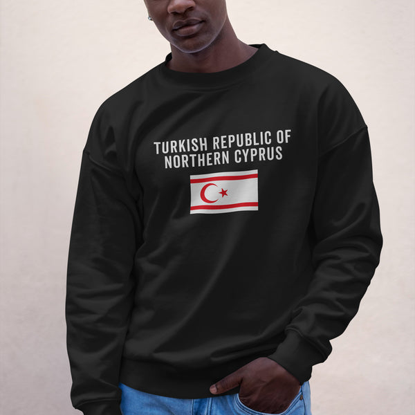 Turkish Republic of Northern Cyprus Flag Sweatshirt