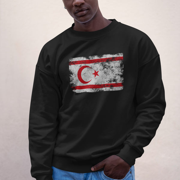 Turkish Republic of Northern Cyprus Flag Sweatshirt