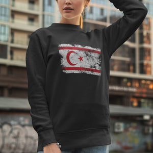 Turkish Republic of Northern Cyprus Flag Sweatshirt