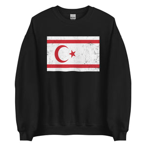 Turkish Republic of Northern Cyprus Flag Sweatshirt