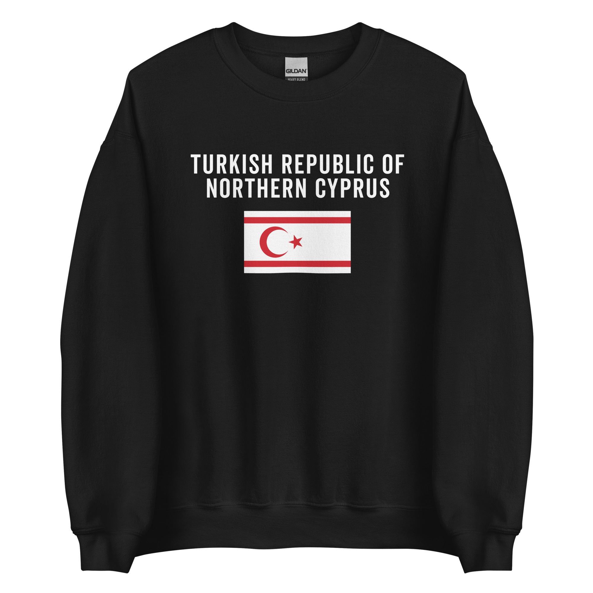 Turkish Republic of Northern Cyprus Flag Sweatshirt