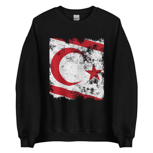 Turkish Republic of Northern Cyprus Flag Sweatshirt