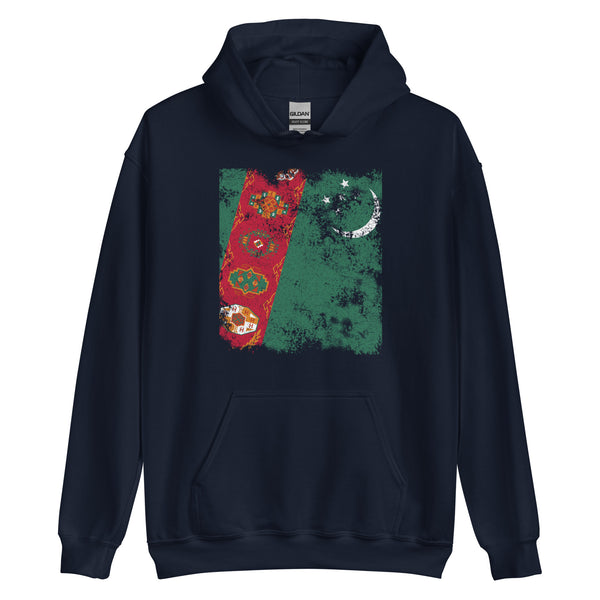 Turkmenistan Flag Hoodie