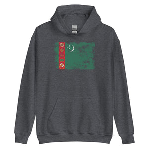 Turkmenistan Flag Hoodie