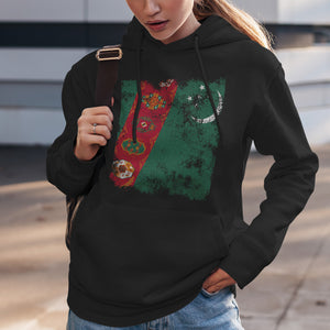 Turkmenistan Flag Hoodie