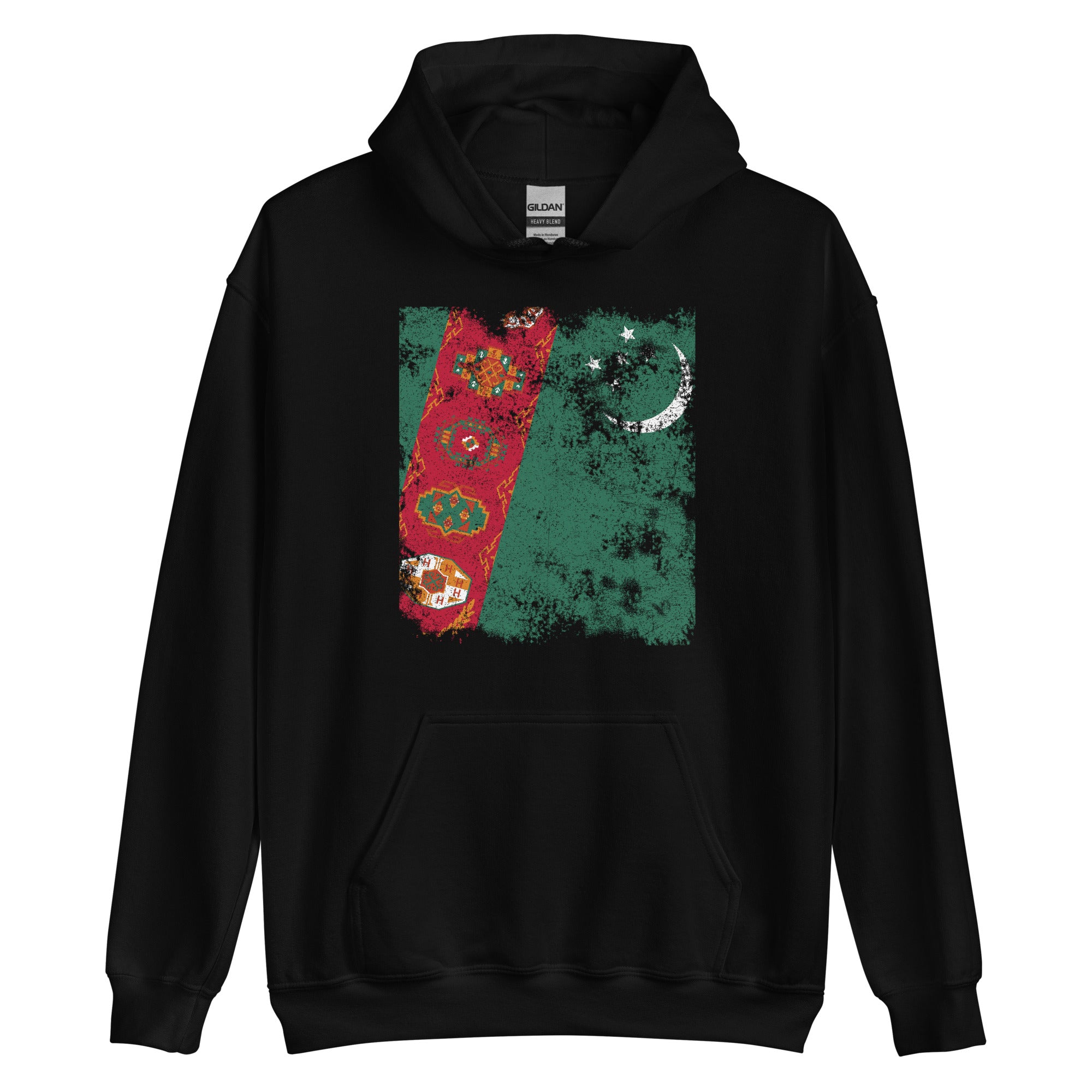 Turkmenistan Flag Hoodie