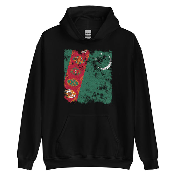 Turkmenistan Flag Hoodie