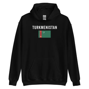 Turkmenistan Flag Hoodie