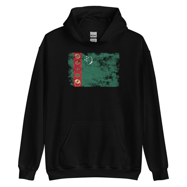 Turkmenistan Flag Hoodie