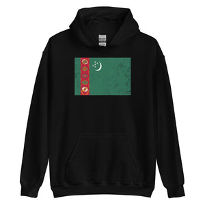 Turkmenistan Flag Hoodie