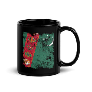 Turkmenistan Flag Mug
