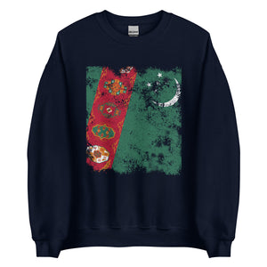 Turkmenistan Flag Sweatshirt