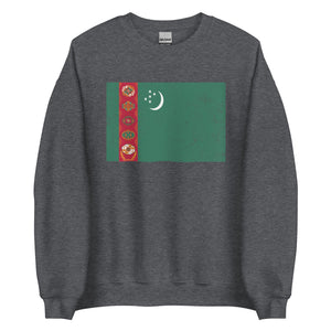 Turkmenistan Flag Sweatshirt