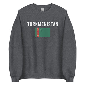 Turkmenistan Flag Sweatshirt