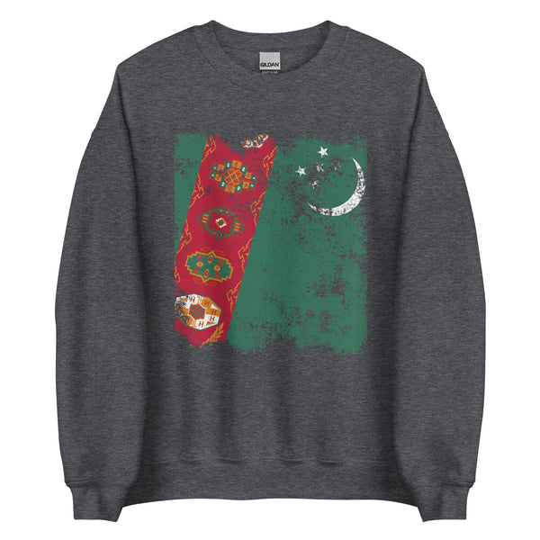 Turkmenistan Flag Sweatshirt