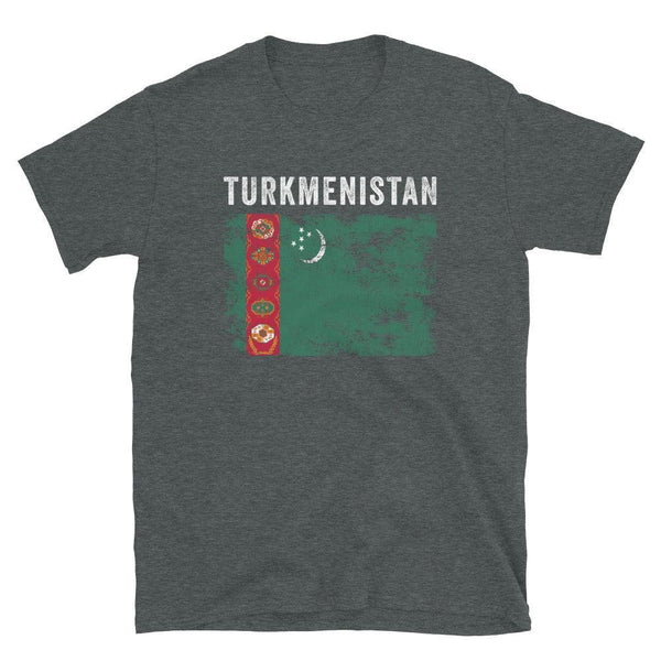 Turkmenistan Flag Vintage - Turkmen Flag T-Shirt