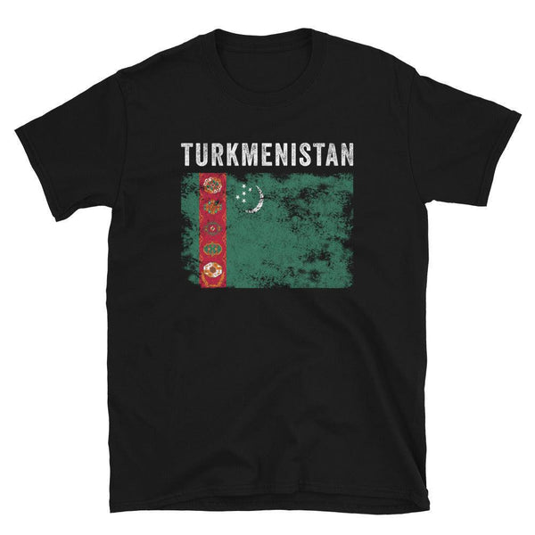 Turkmenistan Flag Vintage - Turkmen Flag T-Shirt