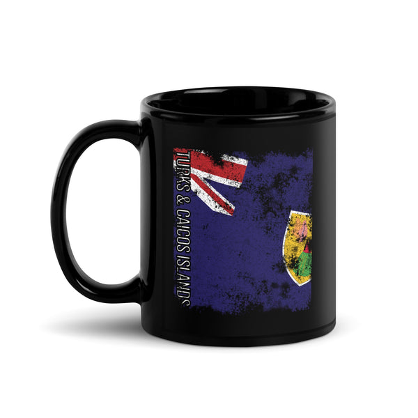 Turks And Caicos Islands Flag - Distressed Flag Mug