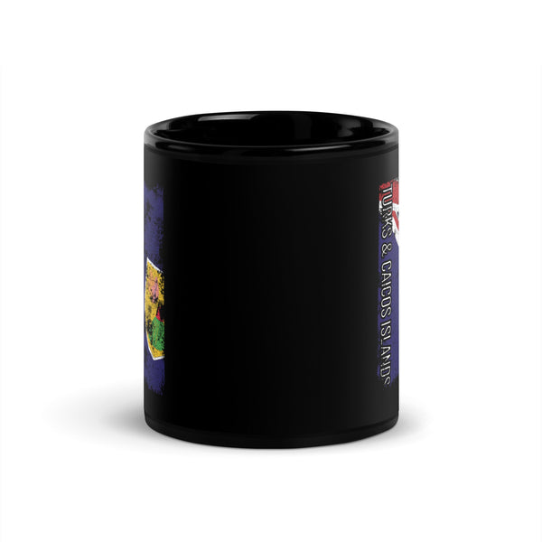 Turks And Caicos Islands Flag - Distressed Flag Mug