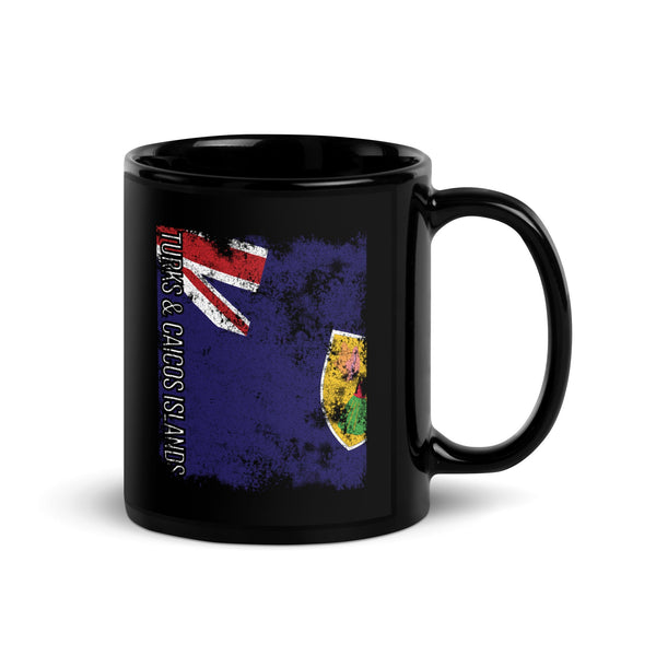 Turks And Caicos Islands Flag - Distressed Flag Mug