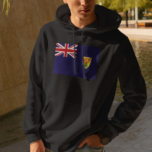 Turks And Caicos Islands Flag Hoodie