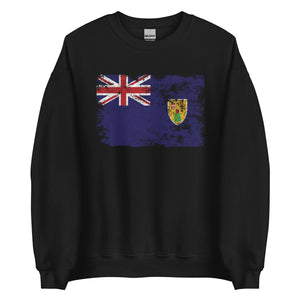 Turks And Caicos Islands Flag Sweatshirt