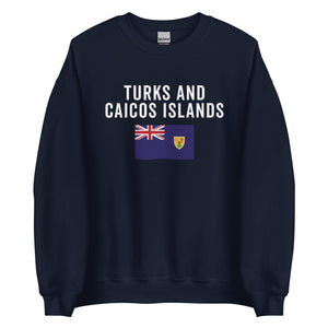 Turks and Caicos Islands Flag Sweatshirt