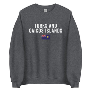 Turks and Caicos Islands Flag Sweatshirt