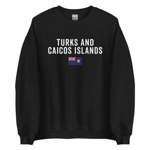 Turks and Caicos Islands Flag Sweatshirt