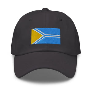 Tuva Flag Cap - Adjustable Embroidered Dad Hat