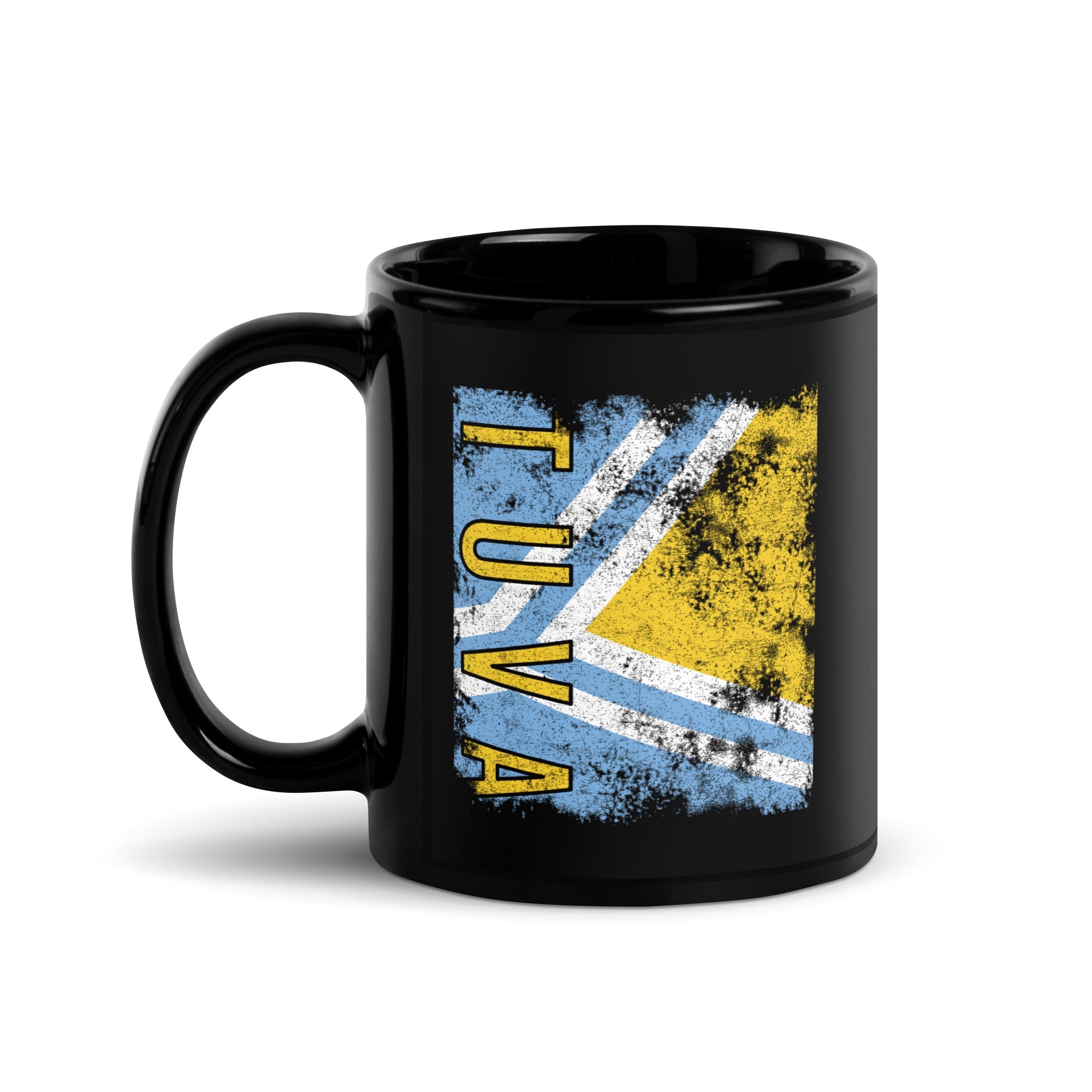 Tuva Flag - Distressed Flag Mug