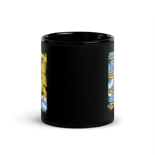 Tuva Flag - Distressed Flag Mug