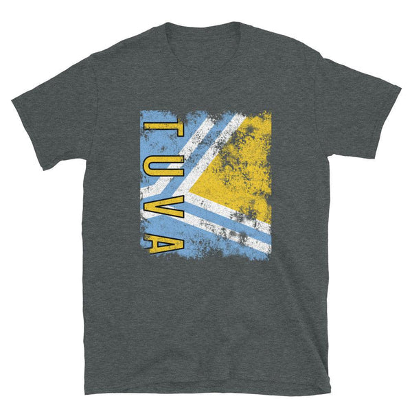 Tuva Flag Distressed T-Shirt